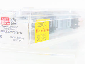 N Scale Micro-Trains MTL 92050 N&W Norfolk & Western 2-Bay Hopper #180783