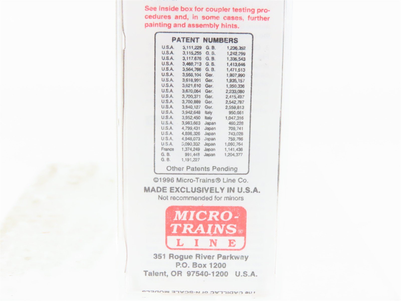 N Scale Micro-Trains MTL 28020 M&PA Maryland & Pennsylvania 40' Boxcar #1157