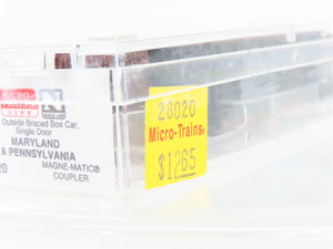 N Scale Micro-Trains MTL 28020 M&PA Maryland & Pennsylvania 40' Boxcar #1157