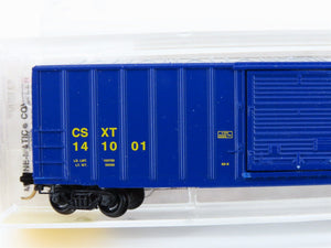 N Scale Micro-Trains MTL 25550 CSX Railway 50' Rib Side Boxcar #141001