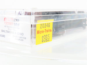 N Scale Micro-Trains MTL 20346 B&O Baltimore & Ohio 40' Standard Boxcar #470687