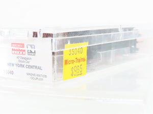 N Scale Micro-Trains MTL 35040 NYC New York Central 40' Despatch Stock #28022