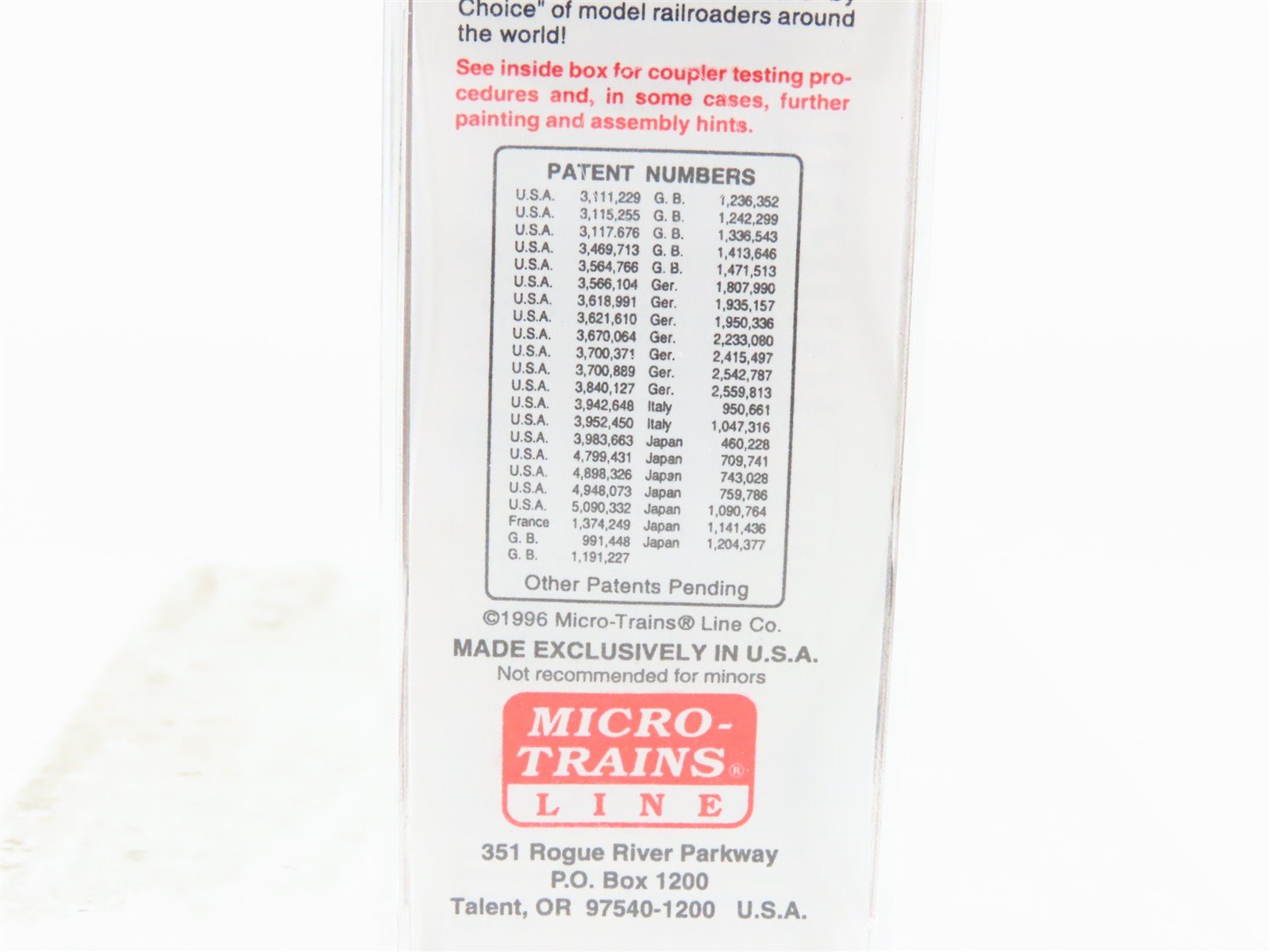 N Scale Micro-Trains MTL 78010 PRR Pennsylvania 50' Auto Boxcar #82023