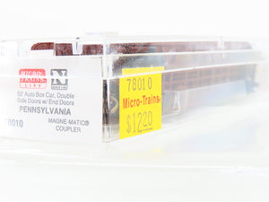 N Scale Micro-Trains MTL 78010 PRR Pennsylvania 50' Auto Boxcar #82023