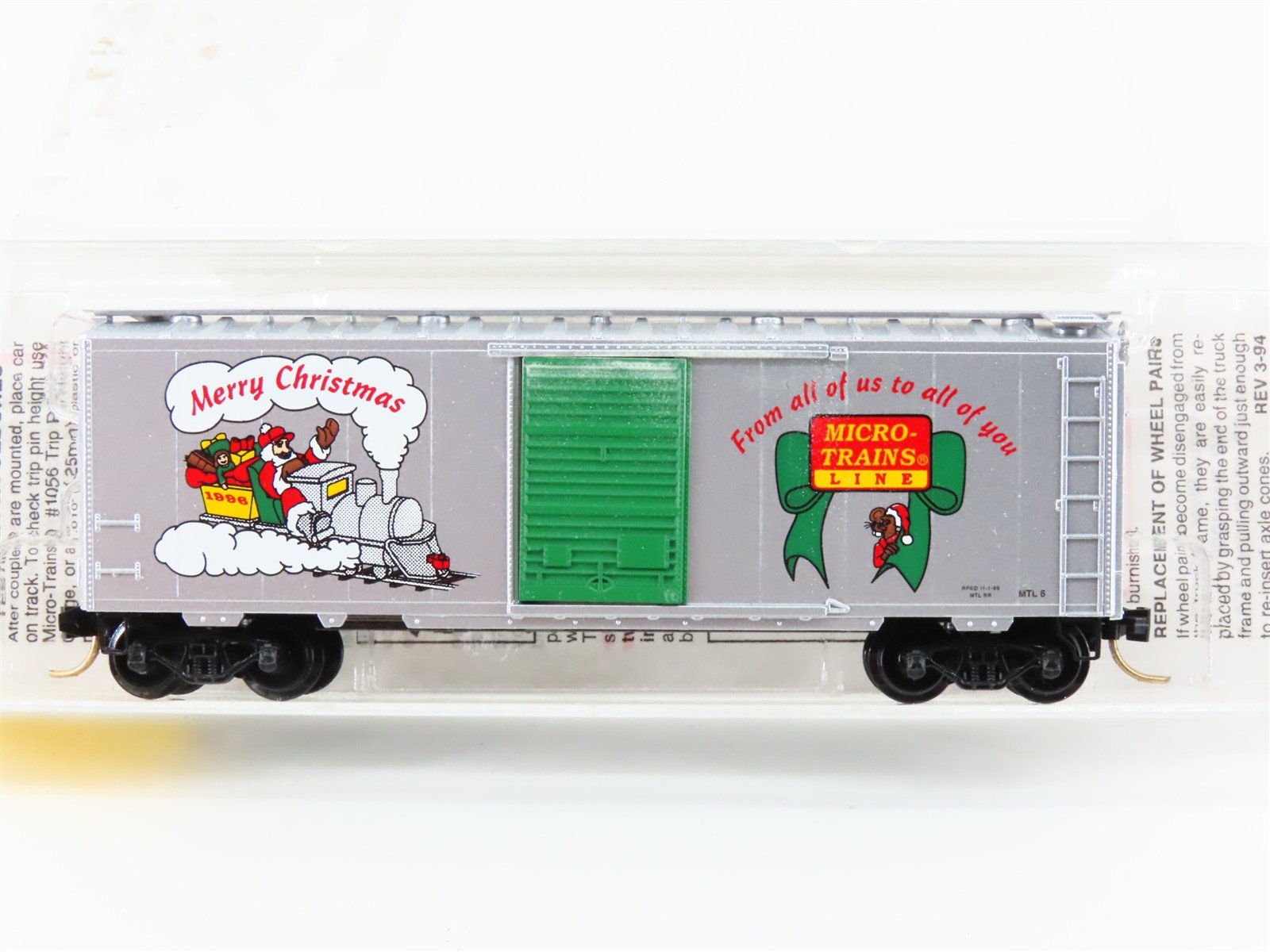 N Scale Micro-Trains MTL 20356 96' Holiday 40' Standard Boxcar