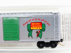 N Scale Micro-Trains MTL 20356 96' Holiday 40' Standard Boxcar