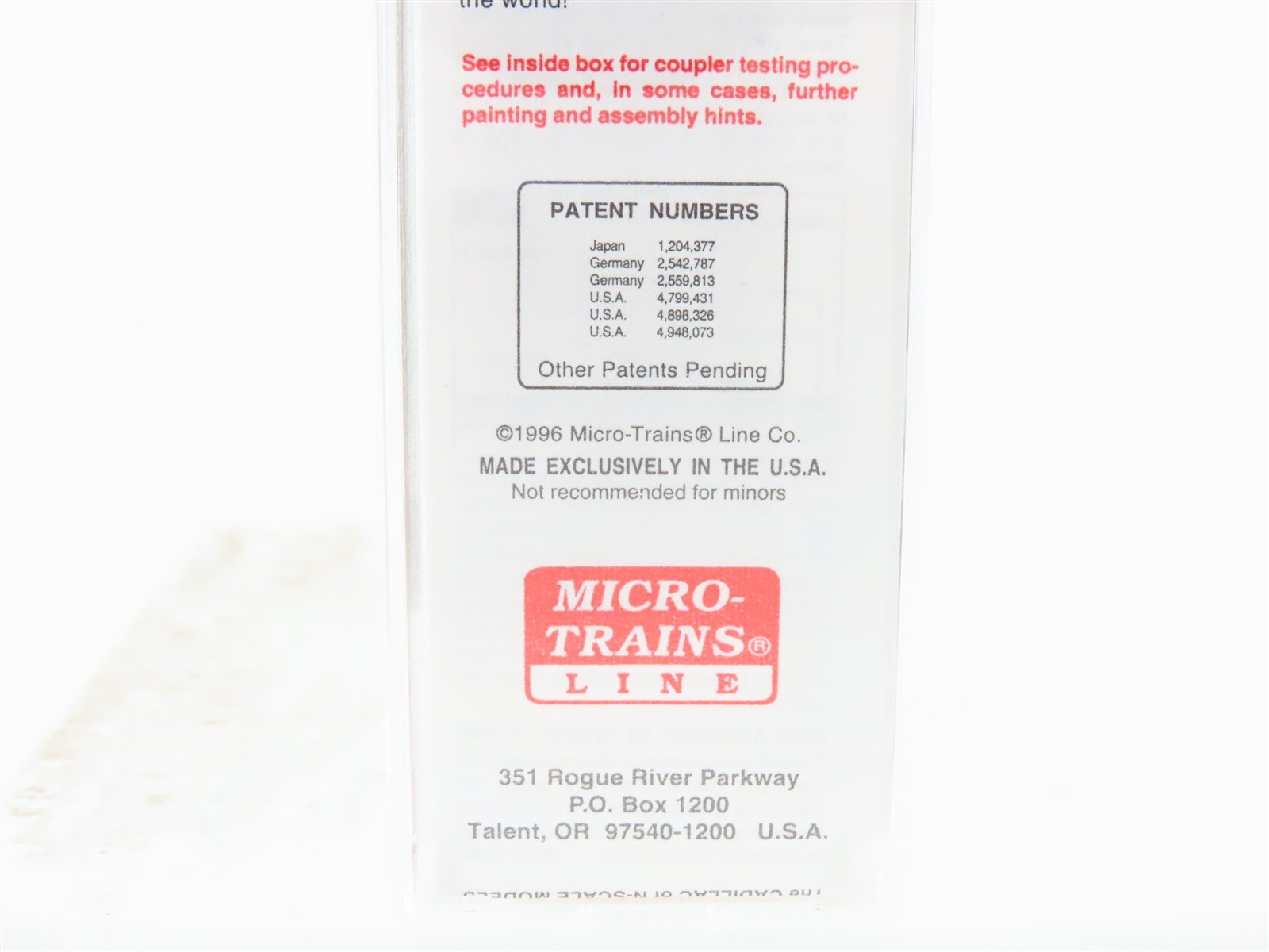 N Scale Micro-Trains MTL 20356 96' Holiday 40' Standard Boxcar