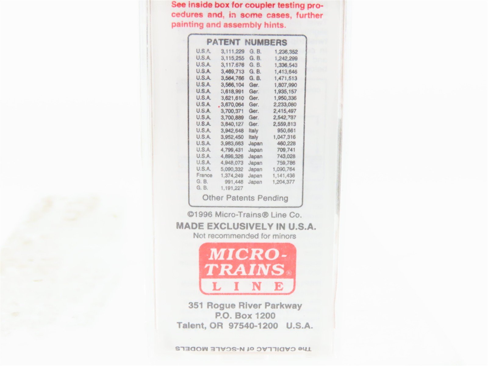 N Scale Micro-Trains MTL 92070 CBQ Burlington 2-Bay Covered Hopper #183922