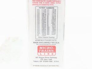 N Scale Micro-Trains MTL 92070 CBQ Burlington 2-Bay Covered Hopper #183922