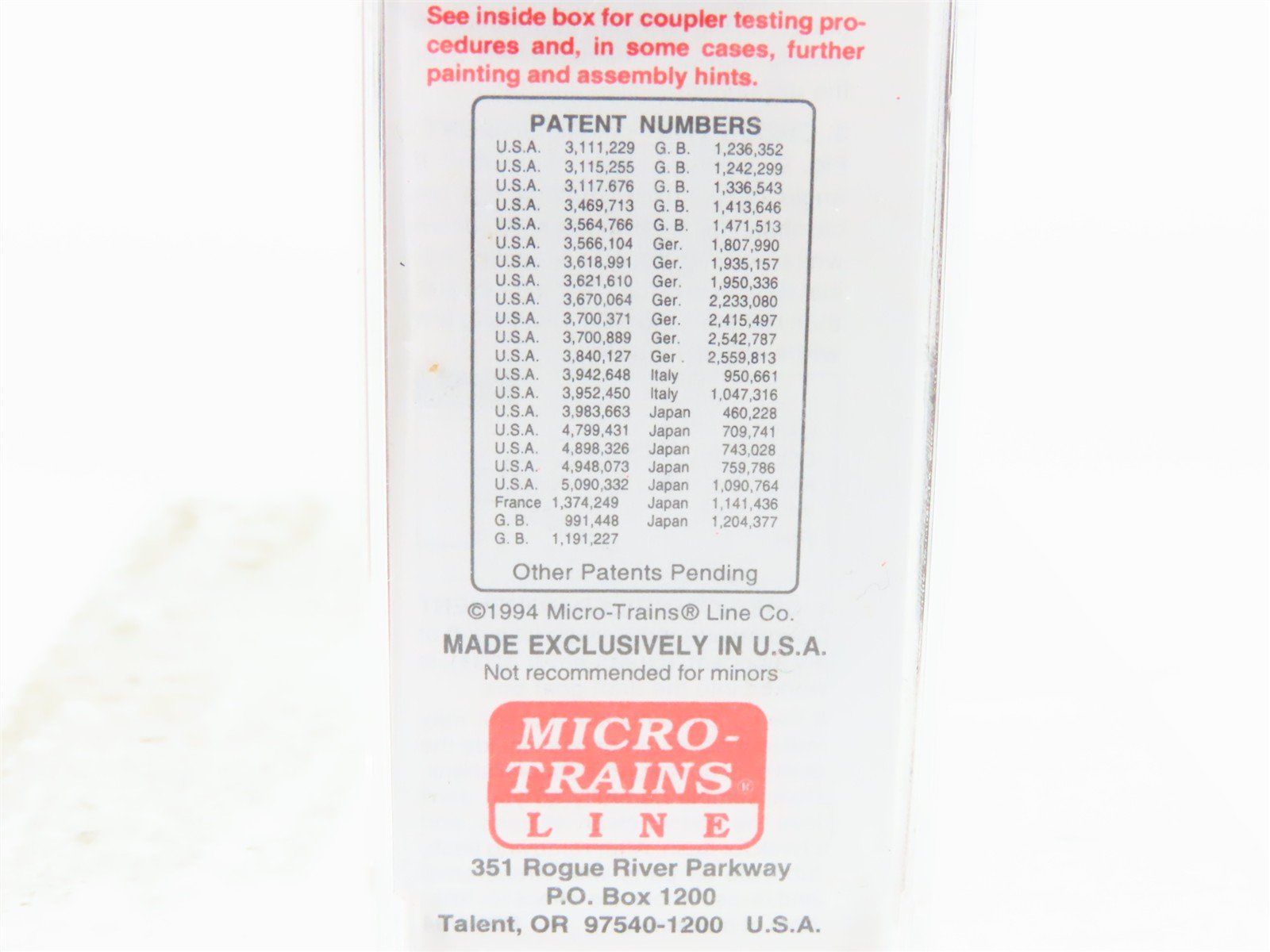 N Scale Micro-Trains MTL 20176 GN Great Northern 40' Boxcar #18588