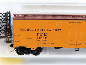N Scale Micro-Trains MTL 59520 PFE Pacific Fruit Express 40' Reefer #41507