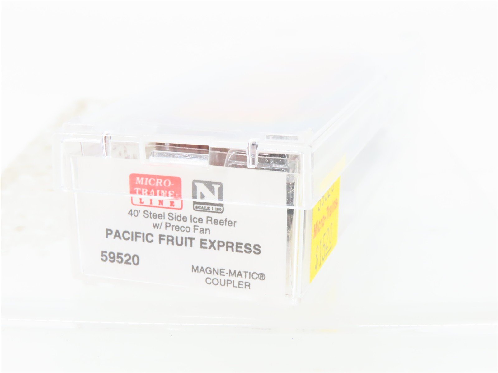 N Scale Micro-Trains MTL 59520 PFE Pacific Fruit Express 40' Reefer #41507
