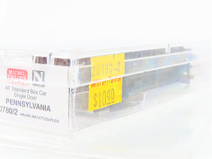 N Scale Micro-Trains MTL 20780/2 PRR Pennsylvania 40' Standard Boxcar #603120