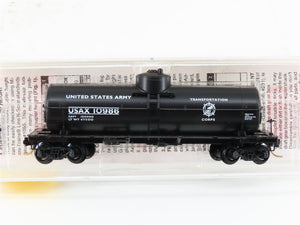 N Scale Micro-Trains MTL 65370 USAX US Army 36' Single Dome Tankcar #10986