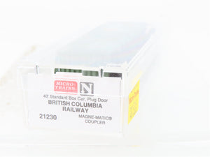 N Scale Micro-Trains MTL 21230 BCOL British Columbia 40' Standard Boxcar #8004