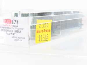 N Scale Micro-Trains MTL 21230 BCOL British Columbia 40' Standard Boxcar #8004