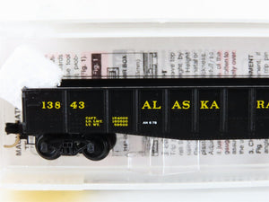 N Scale Micro-Trains MTL 46340 ARR Alaska Railroad 50' Gondola #13843