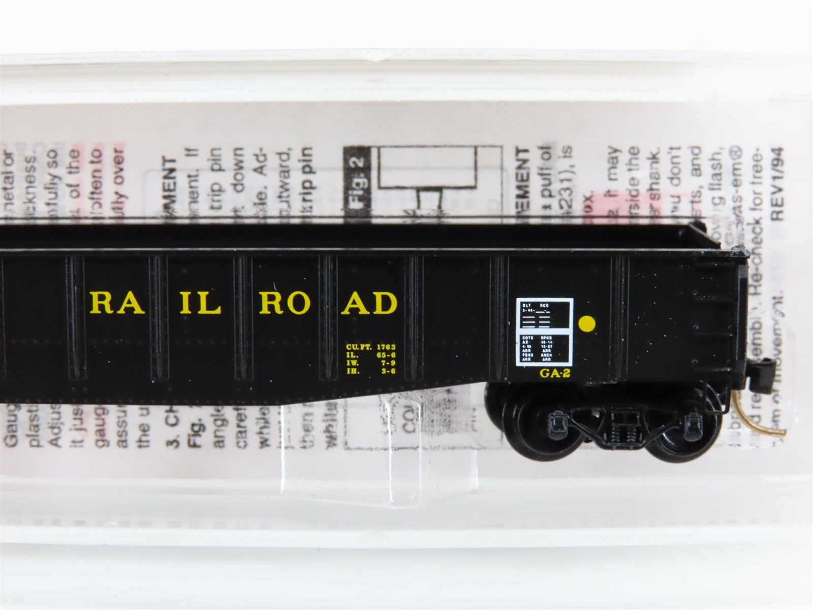N Scale Micro-Trains MTL 46340 ARR Alaska Railroad 50' Gondola #13843