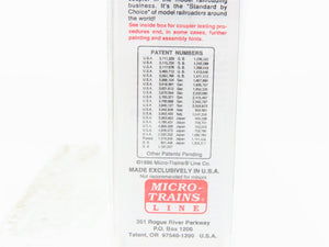 N Scale Micro-Trains MTL 46340 ARR Alaska Railroad 50' Gondola #13843