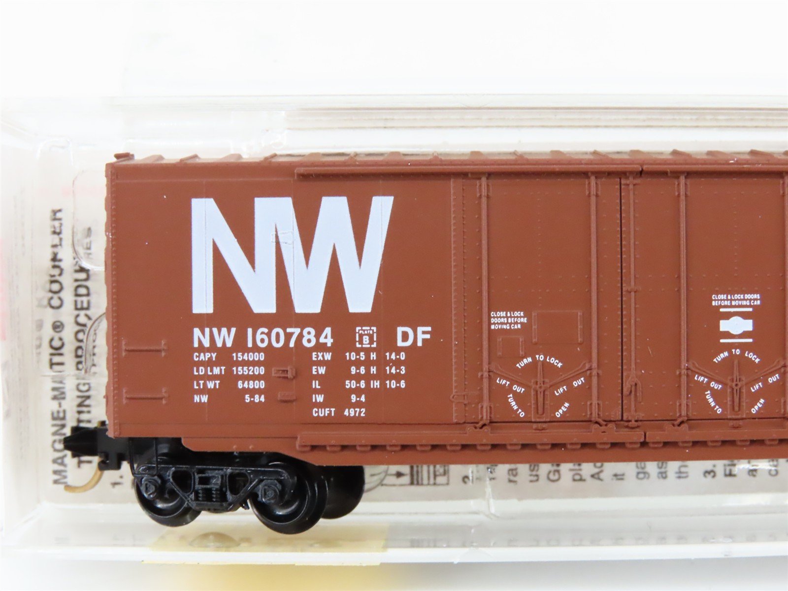 N Scale Micro-Trains MTL 75030 N&W Norfolk & Western 50' Standard Boxcar #160784