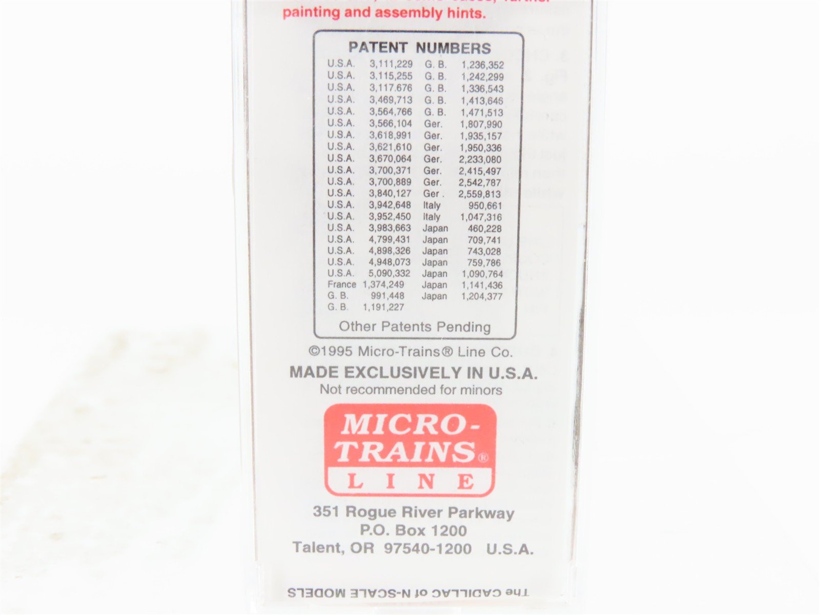 N Scale Micro-Trains MTL 75030 N&W Norfolk & Western 50' Standard Boxcar #160784