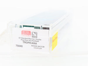 N Scale Micro-Trains MTL 75040 USLX Tropicana 50' Standard Boxcar #13085