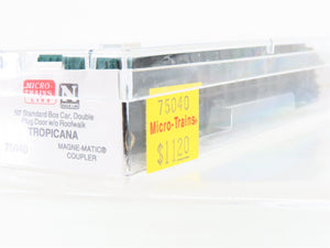 N Scale Micro-Trains MTL 75040 USLX Tropicana 50' Standard Boxcar #13085