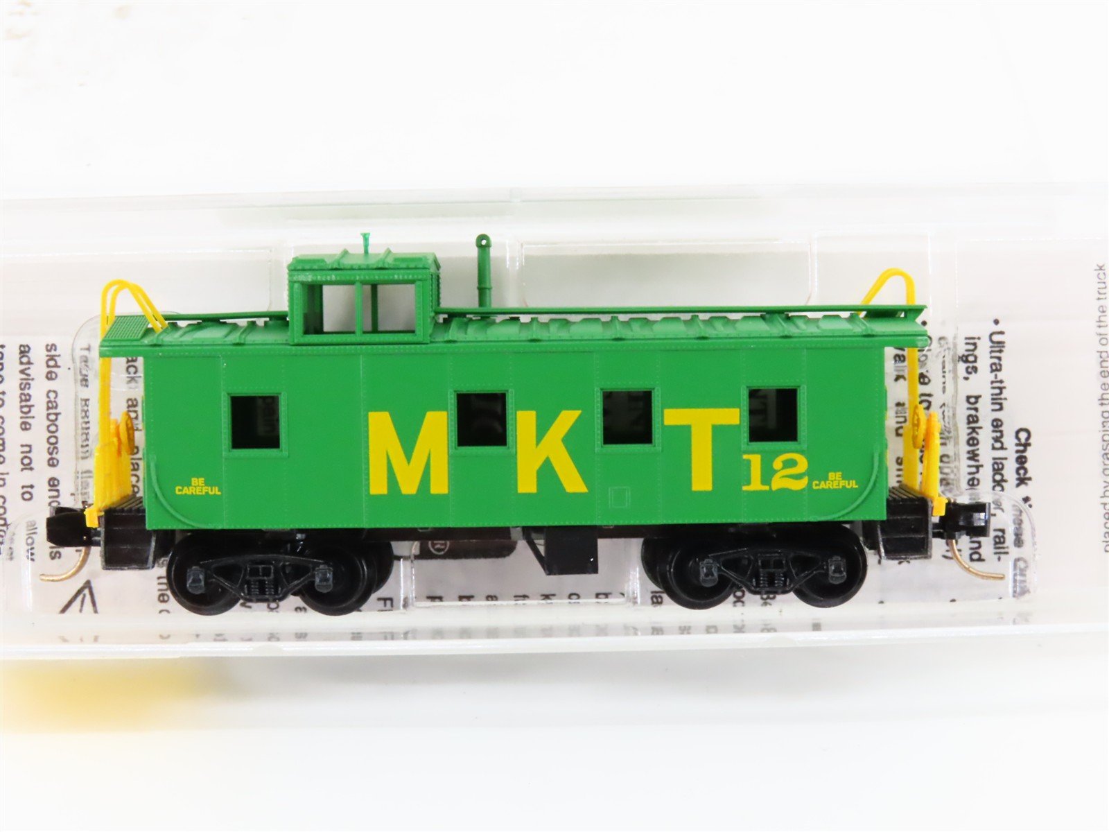 N Scale Micro-Trains MTL 100040 MKT Missouri Kansas Texas 36' Caboose #12