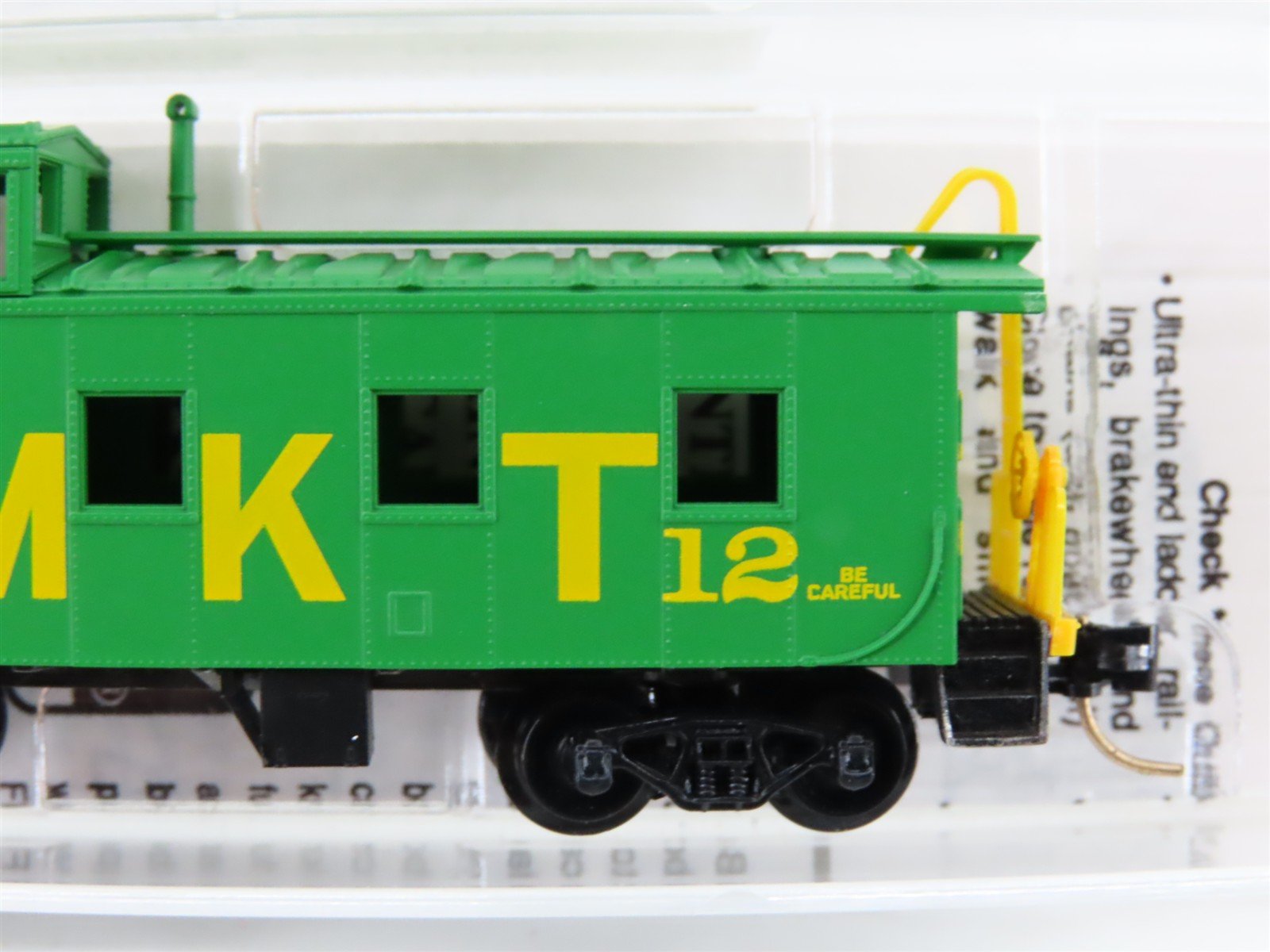 N Scale Micro-Trains MTL 100040 MKT Missouri Kansas Texas 36' Caboose #12