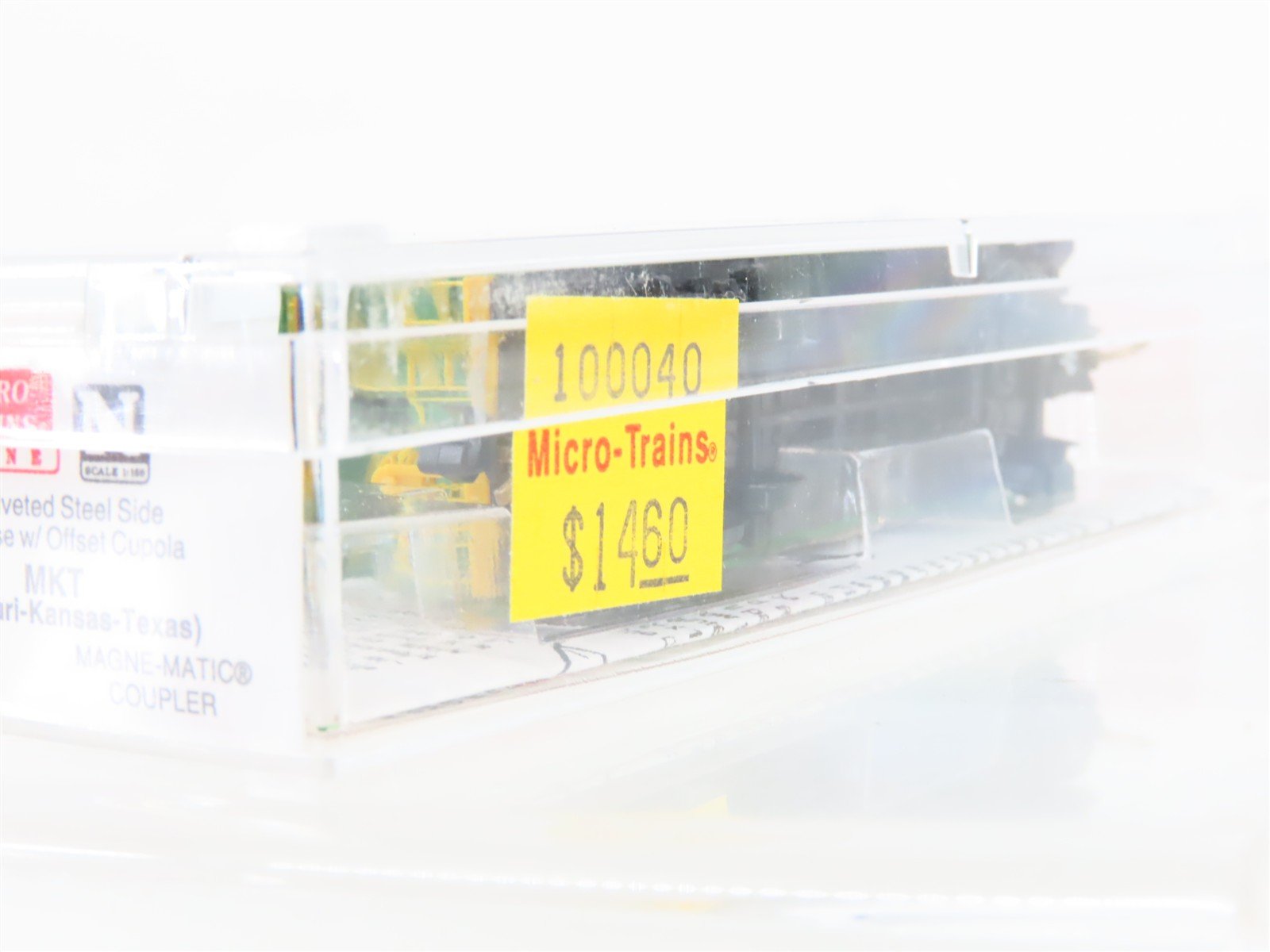 N Scale Micro-Trains MTL 100040 MKT Missouri Kansas Texas 36' Caboose #12
