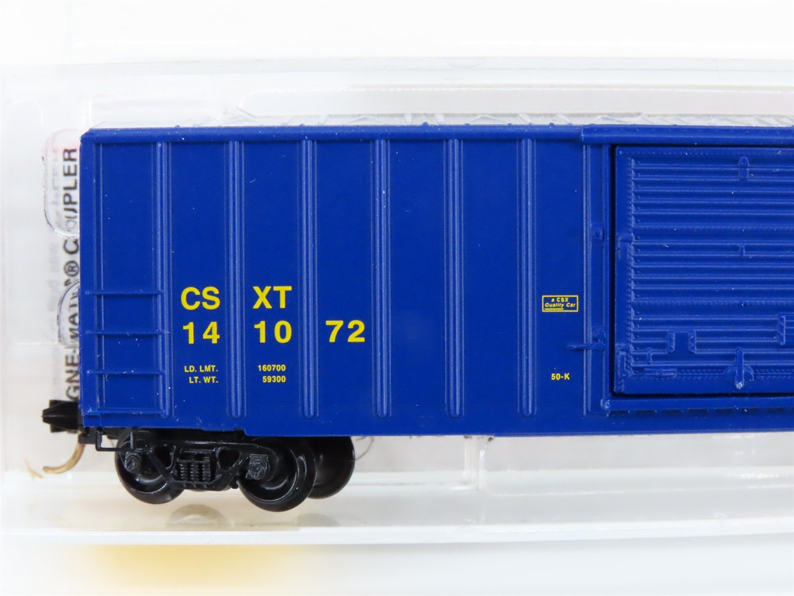 N Scale Micro-Trains MTL 25550/2 CSXT 50' Single Door Box Car #141072