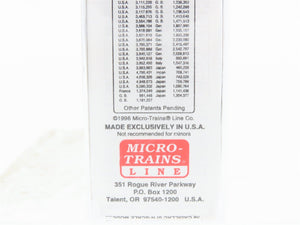 N Scale Micro-Trains MTL 25550/2 CSXT 50' Single Door Box Car #141072