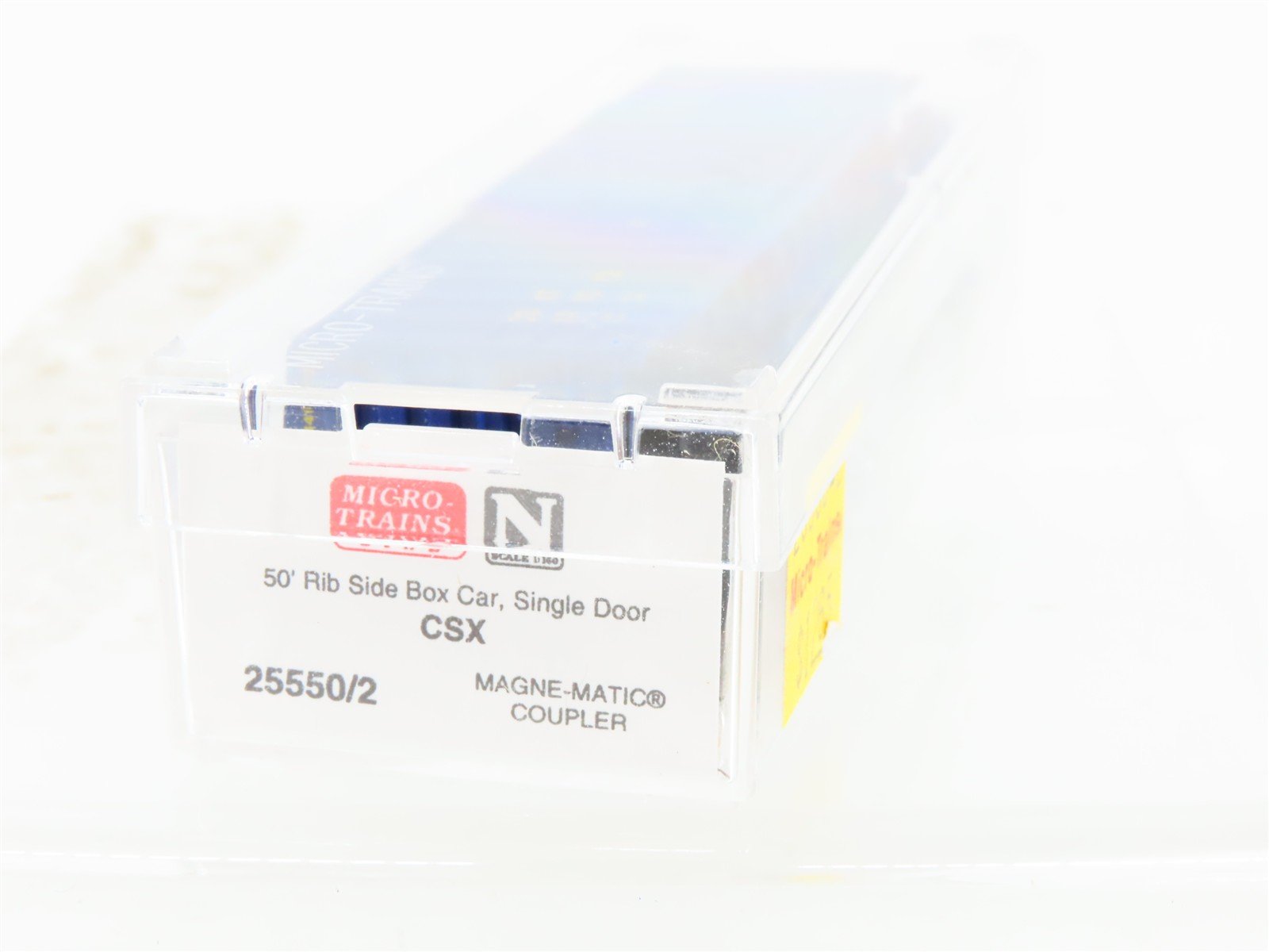 N Scale Micro-Trains MTL 25550/2 CSXT 50' Single Door Box Car #141072