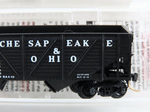 N Scale Micro-Trains MTL 57070 C&O Chesapeake & Ohio 2-Bay Hopper #55442
