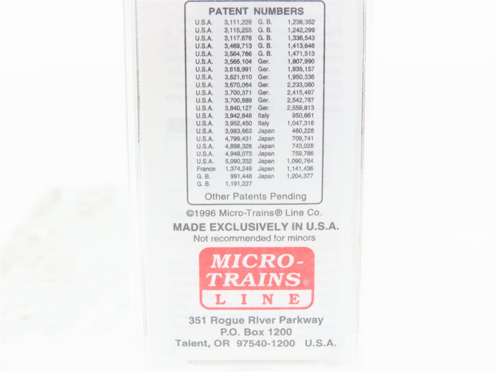N Scale Micro-Trains MTL 57070 C&O Chesapeake & Ohio 2-Bay Hopper #55442