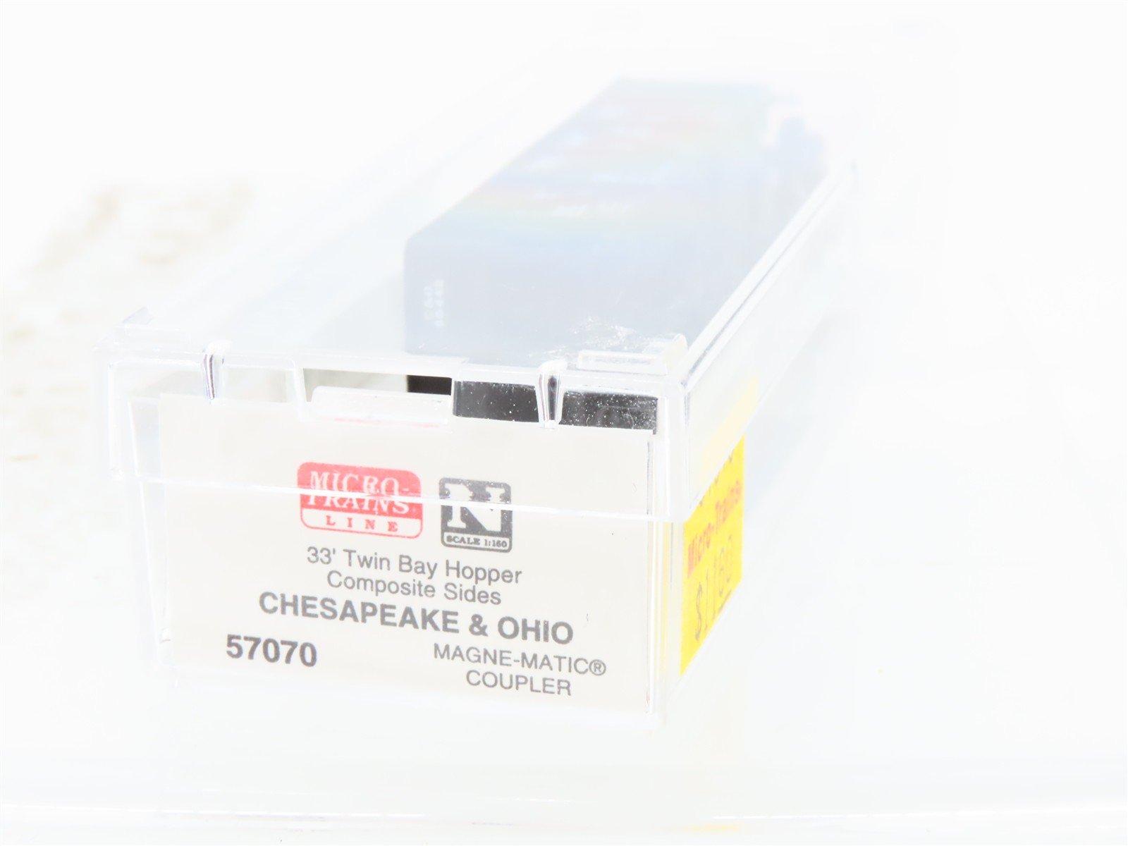 N Scale Micro-Trains MTL 57070 C&O Chesapeake & Ohio 2-Bay Hopper #55442