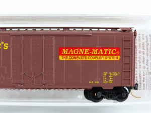 N Scale Micro-Trains MTL 21200 Route of the Magne-Matic's 40' Box Car #80