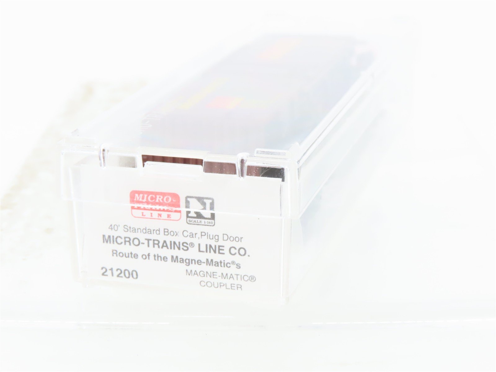 N Scale Micro-Trains MTL 21200 Route of the Magne-Matic's 40' Box Car #80