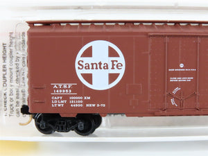 N Scale Micro-Trains MTL 21110 ATSF Santa Fe 40' Plug Door Box Car #149953