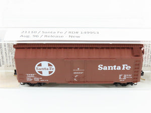 N Scale Micro-Trains MTL 21110 ATSF Santa Fe 40' Plug Door Box Car #149953