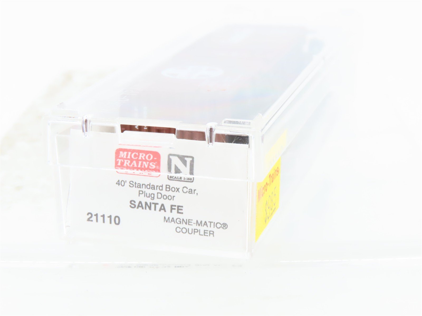 N Scale Micro-Trains MTL 21110 ATSF Santa Fe 40' Plug Door Box Car #149953