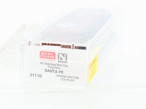 N Scale Micro-Trains MTL 21110 ATSF Santa Fe 40' Plug Door Box Car #149953
