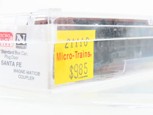 N Scale Micro-Trains MTL 21110 ATSF Santa Fe 40' Plug Door Box Car #149953