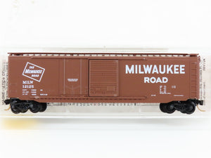 N Scale Micro-Trains MTL 33100 MILW Milwaukee Road 50' Box Car #12125