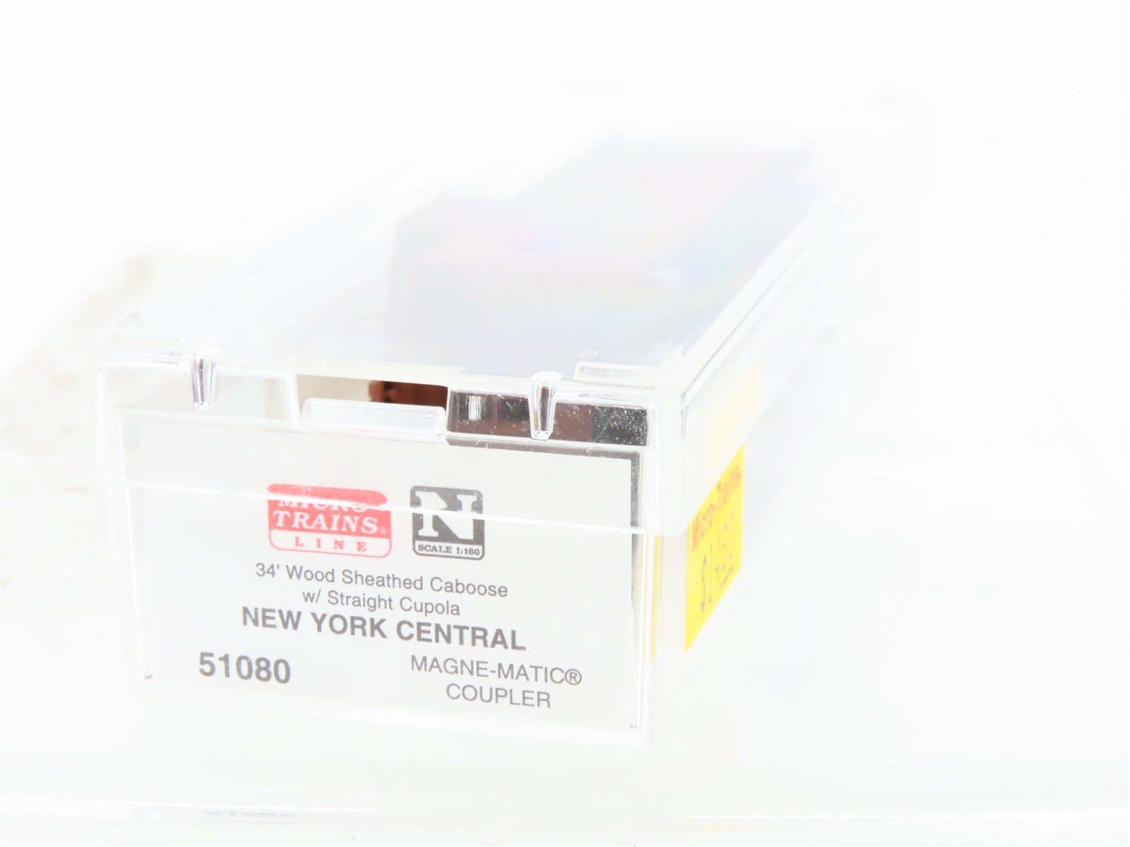N Scale Micro-Trains MTL 51080 NYC New York Central 34' Wood Caboose #19551