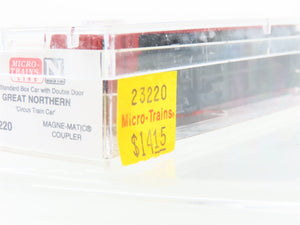 N Scale Micro-Trains MTL 23220 GN Great Northern 40' Double Door Box Car #3486