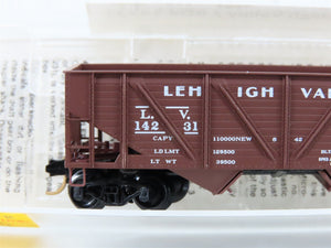 N Scale Micro-Trains MTL 57030 LV Lehigh Valley Railroad 33' 2-Bay Hopper #14231