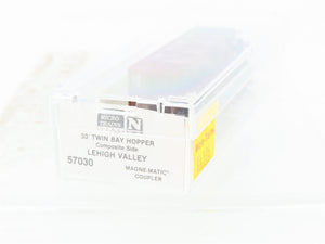 N Scale Micro-Trains MTL 57030 LV Lehigh Valley Railroad 33' 2-Bay Hopper #14231