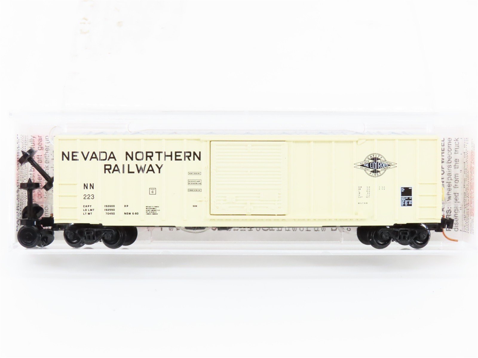 N Scale Micro-Trains MTL 25510 NN Nevada Northern Railway 50' Box Car #223