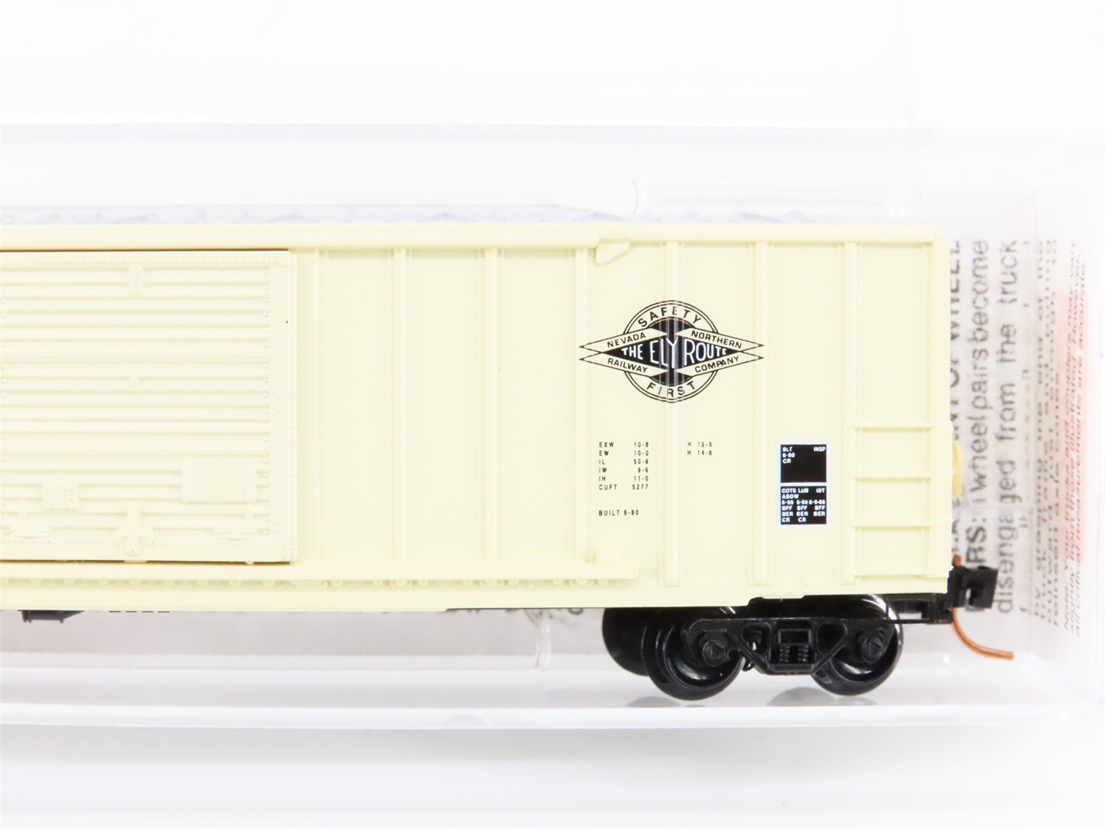 N Scale Micro-Trains MTL 25510 NN Nevada Northern Railway 50' Box Car #223
